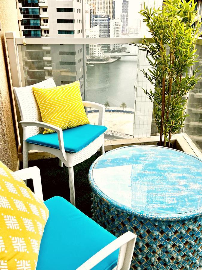 Newly Renovated Marina & Sea View Family Condo 迪拜 外观 照片