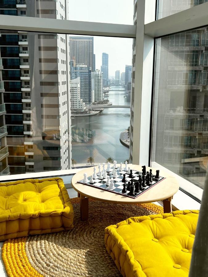 Newly Renovated Marina & Sea View Family Condo 迪拜 外观 照片
