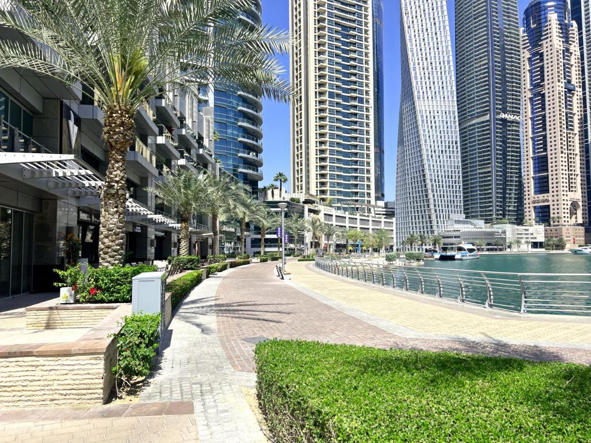Newly Renovated Marina & Sea View Family Condo 迪拜 外观 照片