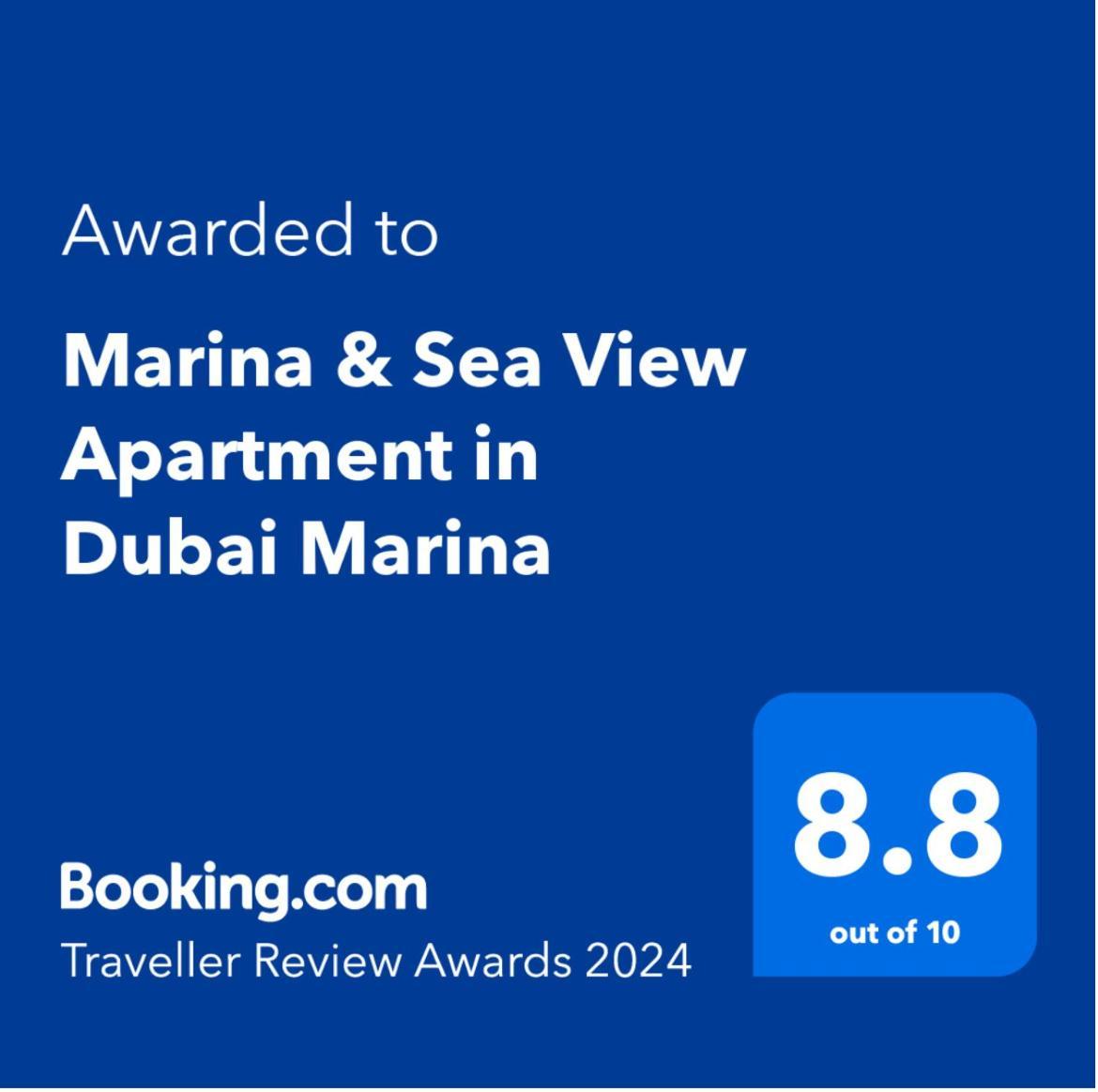Newly Renovated Marina & Sea View Family Condo 迪拜 外观 照片