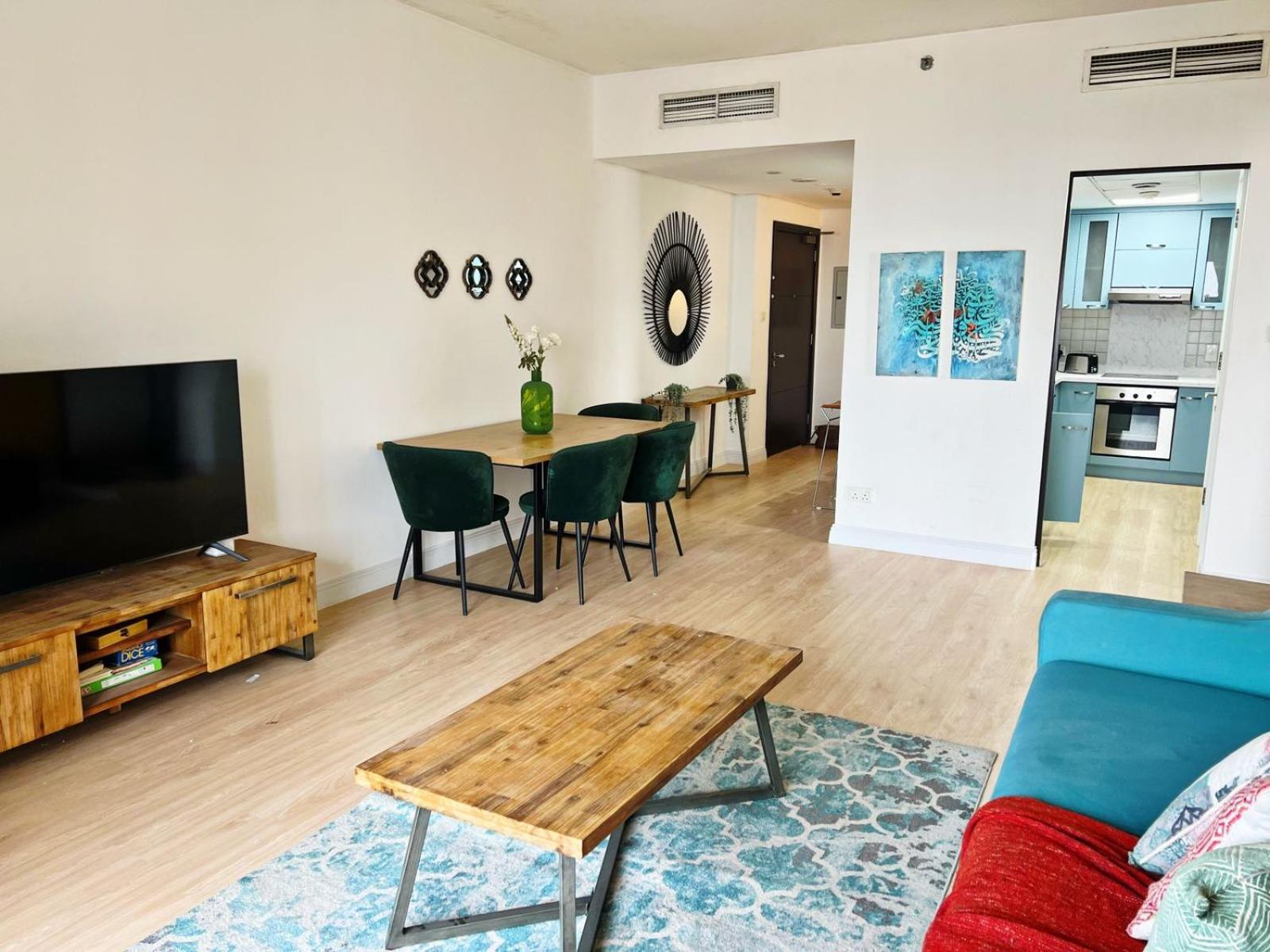 Newly Renovated Marina & Sea View Family Condo 迪拜 外观 照片